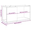 vidaXL Meuble TV ch&ecirc;ne artisanal 60x24x32 cm bois d'ing&eacute;nierie