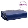 vidaXL B&acirc;che bleu 2,5x3,5 m 650 g/m&sup2;