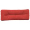 vidaXL Coussins de palette lot de 3 rouge tissu