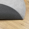 vidaXL Tapis IZA poils courts style scandinave gris &Oslash; 200 cm