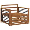 vidaXL 2 pc Canap&eacute; d&rsquo;ext&eacute;rieur Naturel