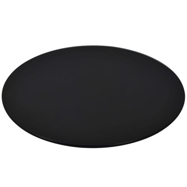 vidaXL Dessus de table rond Verre trempé 900 mm