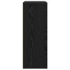 vidaXL Buffet Chêne noir 60 x 31 x 84 cm Bois d'ingénierie