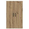 vidaXL Armoire de cuisine avec porte Ch&ecirc;ne artisanal 60 x 31 x 100 cm
