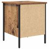 vidaXL Cabinet de Chevet avec tiroir Bois ancien 40 x 42 x 50 cm