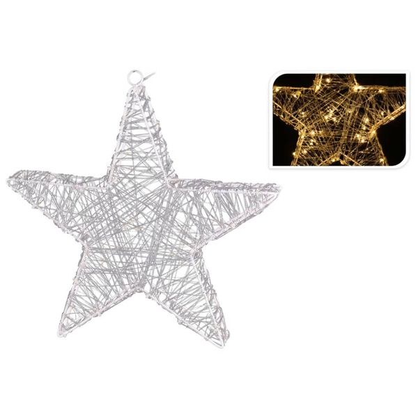Ambiance &Eacute;toile lumineuse de No&euml;l avec 30 LED