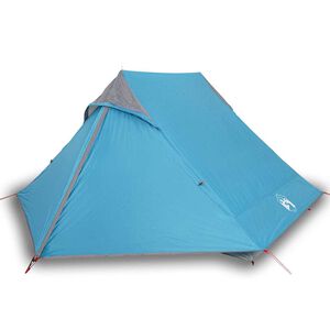 vidaXL Tente de camping 2 personnes bleu imperm&eacute;able