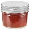 vidaXL Pots à confiture avec couvercles argentés 96 pcs Verre 110 ml