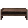 vidaXL Support de moniteur ch&ecirc;ne marron 42x24x16 cm bois d'ing&eacute;nierie