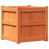 vidaXL Jardini&egrave;re cire marron 50x50x50 cm bois de pin massif