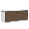 VidaXL Banc de couloir BODO blanc 114x40x45 cm