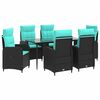 vidaXL Ensemble de Tables Basses 7 pc