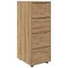 vidaXL Armoire de rangement Ch&ecirc;ne artisanal 40 x 48 x 105 cm