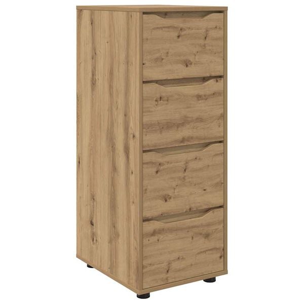 vidaXL Armoire de rangement Ch&ecirc;ne artisanal 40 x 48 x 105 cm