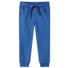 Pantalon de surv&ecirc;tement pour enfants bleu fonc&eacute; 104