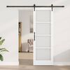 vidaXL Porte coulissante ORKDAL Blanc 73,5 x 211 cm