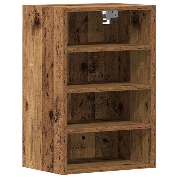 vidaXL Armoire suspendue "Riga" Bois ancien 40 x 29,5 x 60 cm Bois d'ingénierie