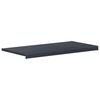 vidaXL Appui de fen&ecirc;tre Anthracite avec grain de bois 60 x 45 x 4,5 cm