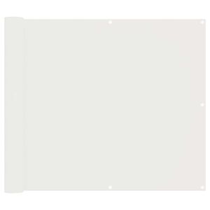 vidaXL &Eacute;cran de balcon Oxford alu enduit de PU