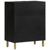 vidaXL Buffet noir 60x33x75 cm bois d'ing&eacute;nierie
