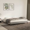vidaXL Cadre de lit sans matelas gris clair 160x200 cm velours