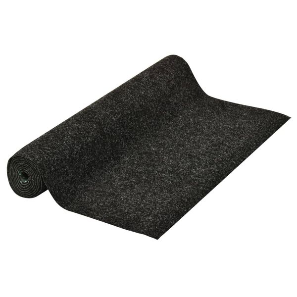 vidaXL Gazon artificiel avec picots 2x1,33 m Anthracite