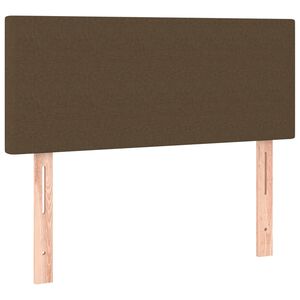 vidaXL T&ecirc;te de lit Marron Fonc&eacute; 80x5x78/88 cm Tissu