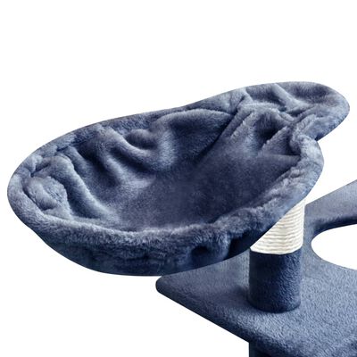 Vidaxl Arbre A Chat Avec Griffoirs En Sisal 150 Cm Bleu Fonce Vidaxl Fr Vidaxl Arbre A Chat Avec Griffoirs En Sisal 150 Cm Bleu Fonce Vidaxl Fr