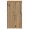vidaXL Buffet LED Ch&ecirc;ne artisanal 41 x 37 x 67 cm Bois d'ing&eacute;nierie