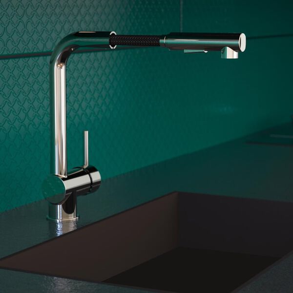 EISL Mitigeur de cuisine avec douchette extractible COOL chrome