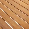 vidaXL Table de jardin 140x80x74 cm Bois d'acacia massif