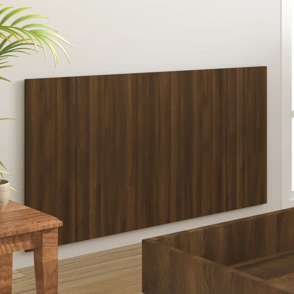 vidaXL T&ecirc;te de lit Ch&ecirc;ne marron 160x1,5x80 cm Bois d'ing&eacute;nierie
