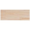 vidaXL Dessus de table 110x40x2,5 cm rectangulaire bois de pin massif