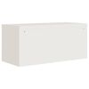 vidaXL Classeur blanc 90x40x110 cm acier