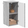 vidaXL Cabinet de salle de bain Gris Sonoma 30 x 31,5 x 61 cm
