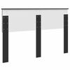 vidaXL T&ecirc;te de lit Ch&ecirc;ne noir 150 cm Bois d'ing&eacute;nierie