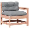 vidaXL Salon de jardin 5 pcs avec coussins bois massif douglas