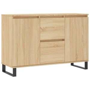 vidaXL Buffet ch&ecirc;ne sonoma 101,5x35x70 cm bois d'ing&eacute;nierie