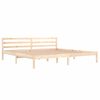 vidaXL Cadre de lit sans matelas bois massif de pin 200x200 cm