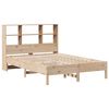 vidaXL Lit biblioth&egrave;que sans matelas 140x200 cm bois massif de pin