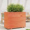 vidaXL Jardini&egrave;re cire marron 90x40x72,5 cm bois de pin massif