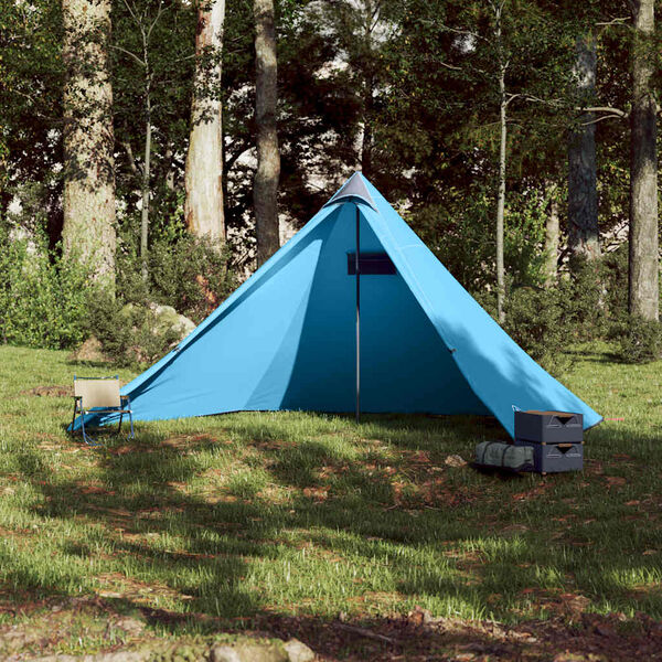 vidaXL Tente familiale tipi 7 personnes bleu imperméable