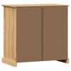 vidaXL Buffet avec tiroirs VIGO 78x40x75 cm bois massif de pin