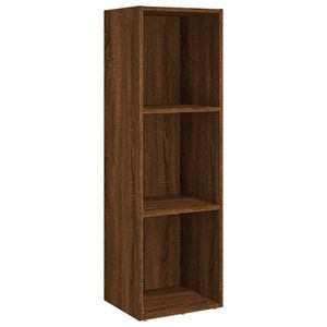 vidaXL Biblioth&egrave;que/Meuble TV ch&ecirc;ne marron 36x30x114cm bois ing&eacute;nierie