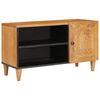 vidaXL Unites TV Marron Clair 80 x 33 x 46 cm Bois d'ing&eacute;nierie