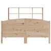 vidaXL Lit biblioth&egrave;que sans matelas 150x200 cm bois massif de pin