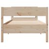 vidaXL Cadre de lit sans matelas 90x200 cm bois de pin massif