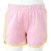 Short pour enfants avec bordure rose vif 128