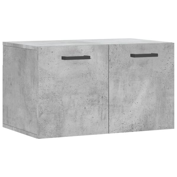 vidaXL Armoire murale Gris b&eacute;ton 60x36,5x35 cm Bois d'ing&eacute;nierie