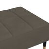 vidaXL Repose-pied Gris fonc&eacute; 78x56x32 cm Velours